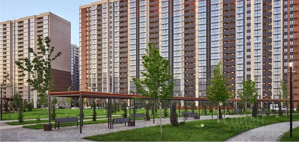 1-к кв. Краснодарский край, Краснодар Образцово мкр,  (38.12 м) - Фото 1