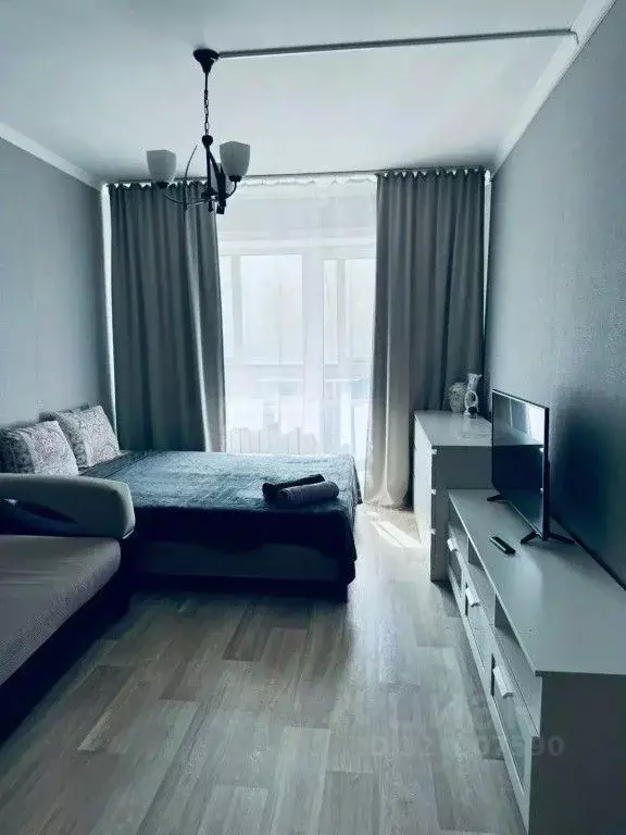 1-к кв. Сахалинская область, Южно-Сахалинск просп. Победы, 15 (35.0 м) - Фото 1