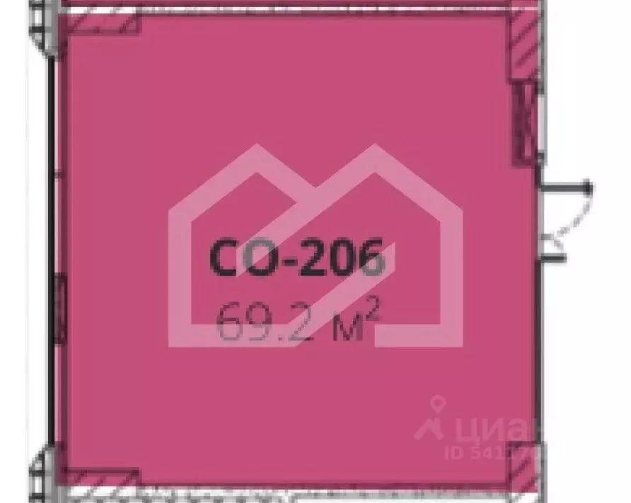 Помещение свободного назначения в Москва Дмитровский проезд, вл1Г (69 ... - Фото 2