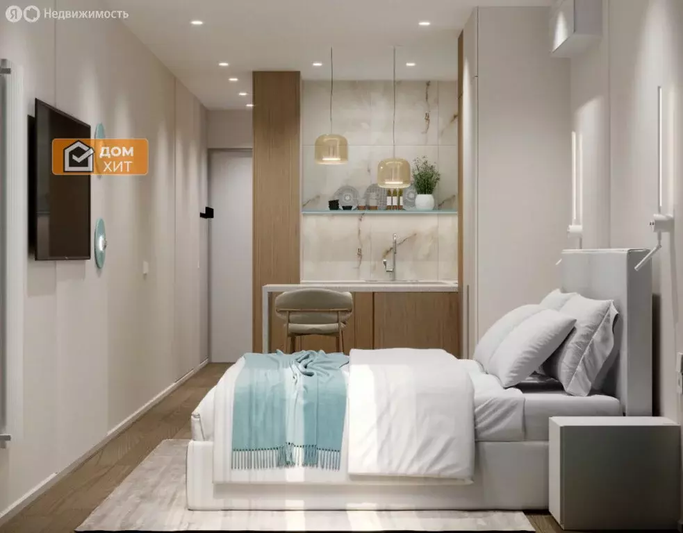 1-комнатная квартира: Севастополь, Парковая улица, 7 (34 м) - Фото 2