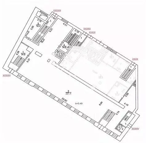 Торговая площадь в Москва Поварская ул., 8/1к1 (795 м) - Фото 1