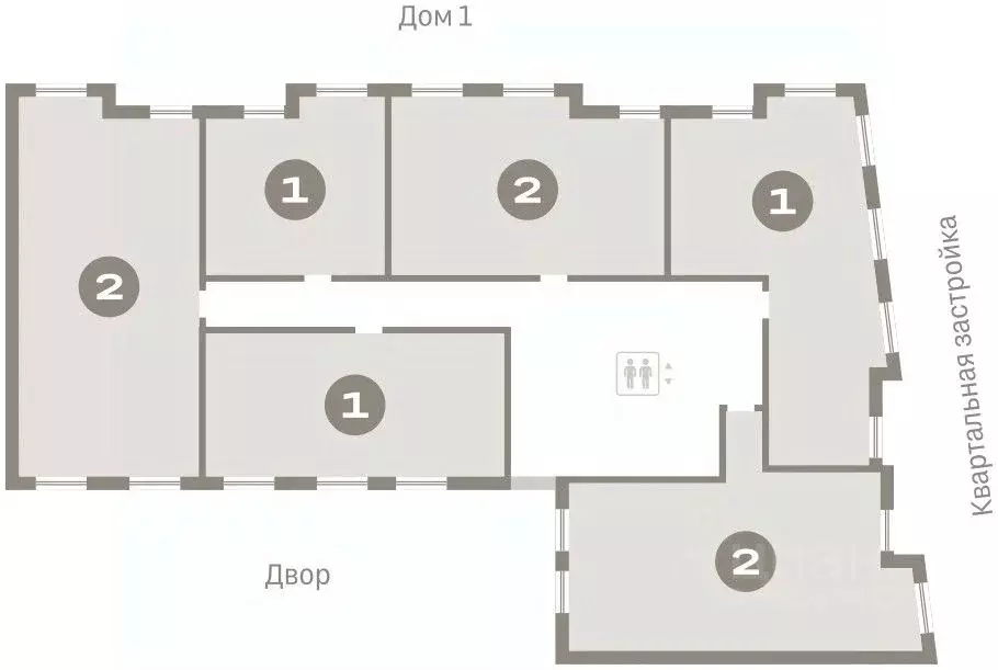 2-к кв. Тюменская область, Тюмень Речной Порт жилой комплекс (88.6 м) - Фото 2