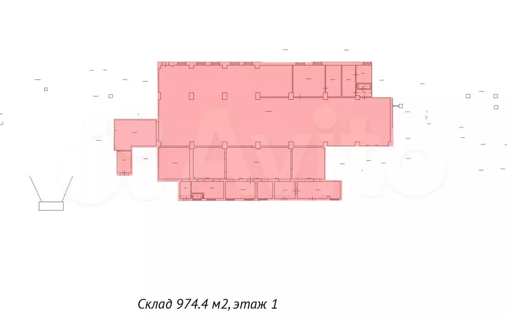 Сдам Склад 974.4 м2 - Фото 0