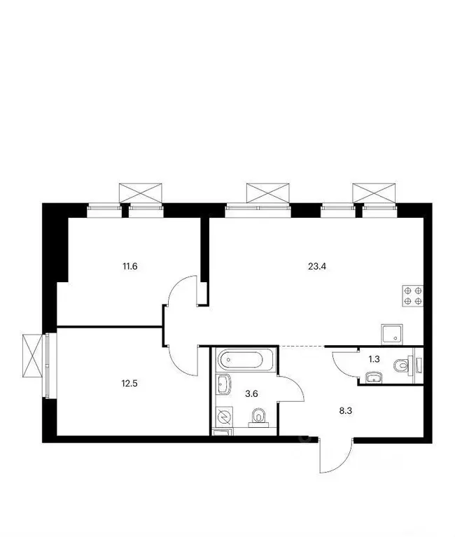 3-к кв. Москва Новохохловская ул., 15к1 (62.0 м) - Фото 0