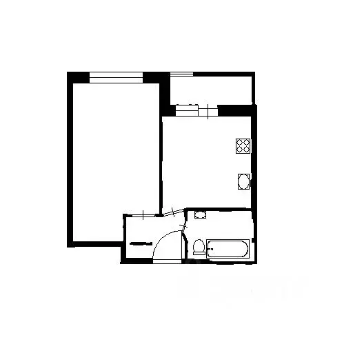 1-к кв. Санкт-Петербург 1-й Предпортовый проезд, 11 (34.0 м) - Фото 1