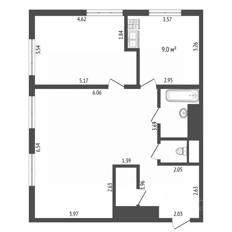 2-к кв. Московская область, Красногорск ул. Авангардная, 6 (78.5 м) - Фото 2