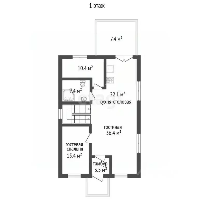 Дом в Московская область, Щелково городской округ, Загорянский пгт ул. ... - Фото 2