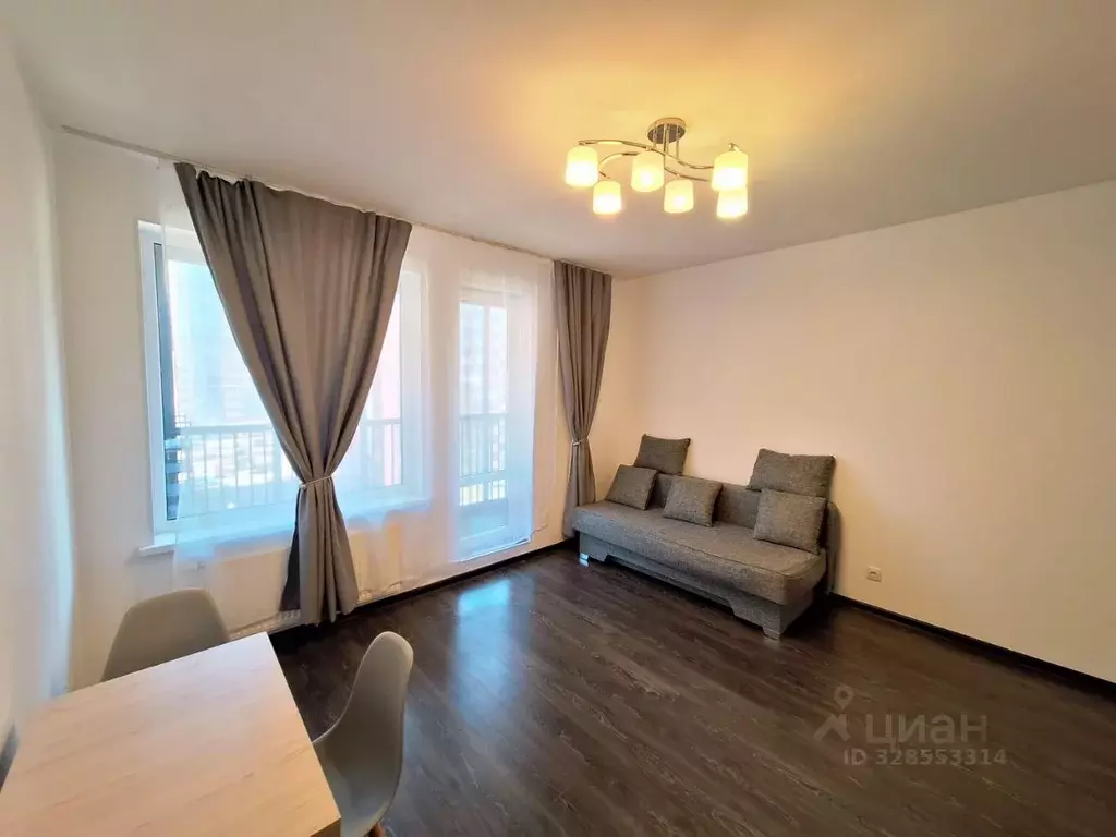 Студия Санкт-Петербург аллея Арцеуловская, 19 (25.0 м) - Фото 2