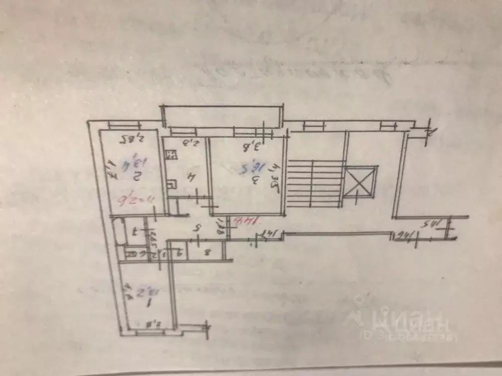 3-к кв. Иркутская область, Иркутск Партизанская ул., 101 (67.7 м) - Фото 1