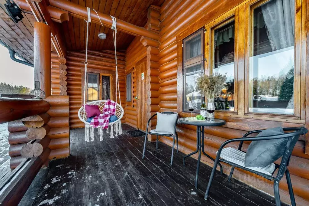 Дом в Ленинградская область, Приозерский район, Мельниковское с/пос, ... - Фото 1