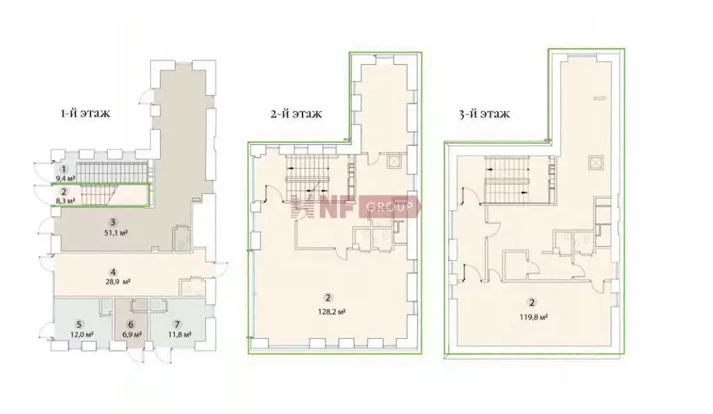 Торговая площадь в Москва ул. Бахрушина, 36/14С3 (256 м) - Фото 2