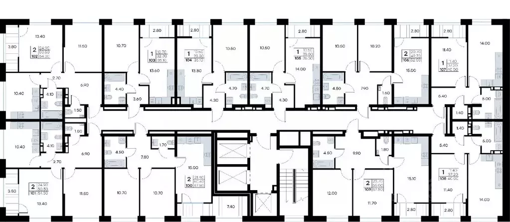 1-к кв. Приморский край, Владивосток ул. Нейбута, 135 (36.1 м) - Фото 2