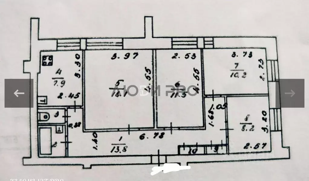 4-к кв. Кировская область, Киров Профсоюзная ул., 4 (75.0 м) - Фото 2