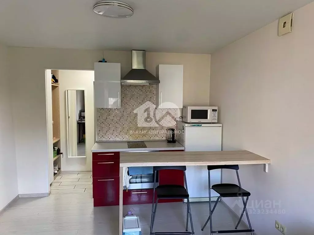 Студия Новосибирская область, Новосибирск Академгородок мкр, ул. ... - Фото 1