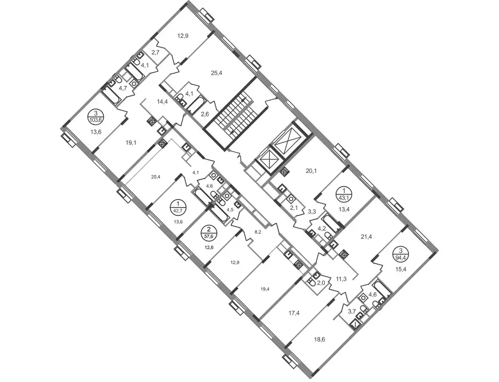 2-к кв. Московская область, Одинцовский городской округ, Заречье пгт ... - Фото 1