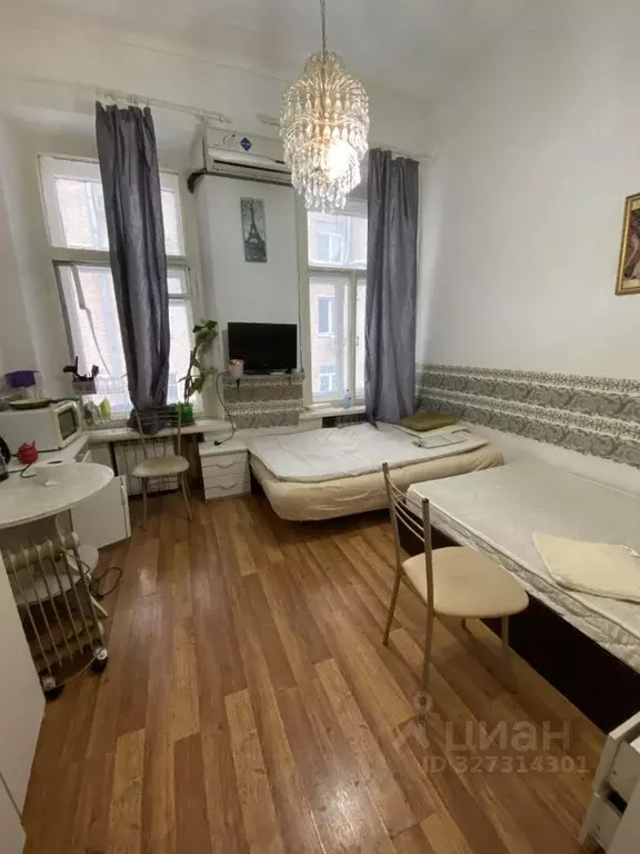 Комната Москва Новинский бул., 8 (12.2 м) - Фото 1