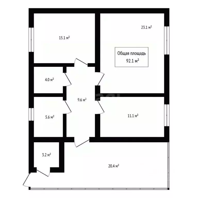 Дом в Алтай, Горно-Алтайск ул. Вавилова, 11 (92 м) - Фото 1