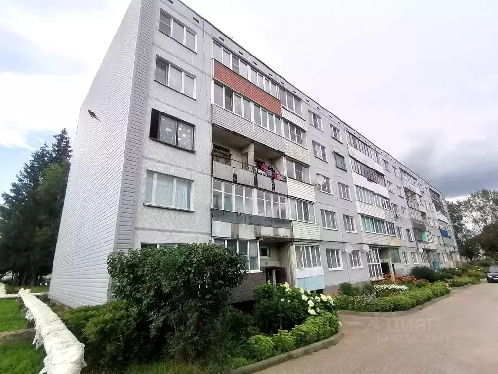 1-к кв. Псковская область, Палкино рп ул. Островская, 8 (33.2 м) - Фото 0