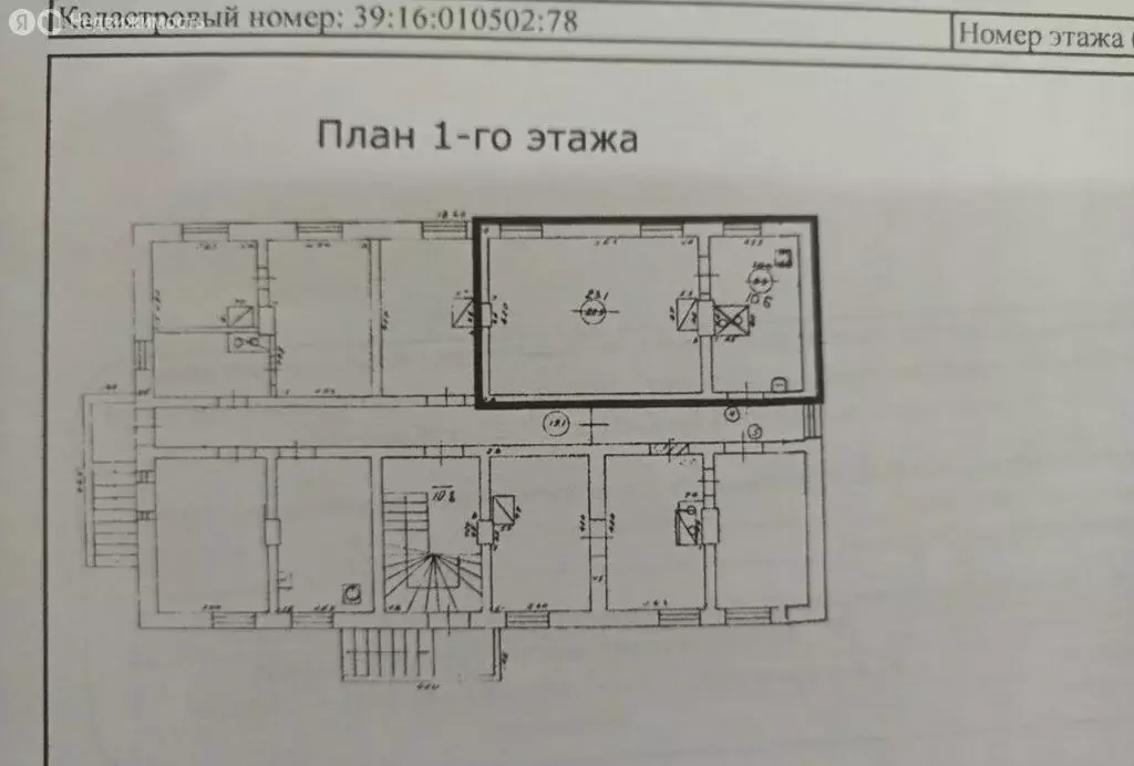 1-комнатная квартира: Калининград, Первомайская улица, 10 (33.7 м) - Фото 1