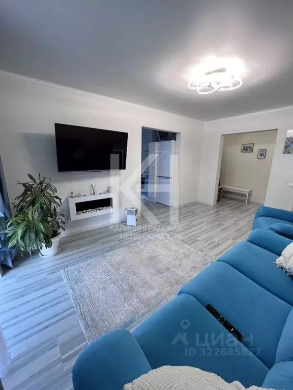 3-к кв. Калининградская область, Калининград Черниговская ул., 19Е ... - Фото 1