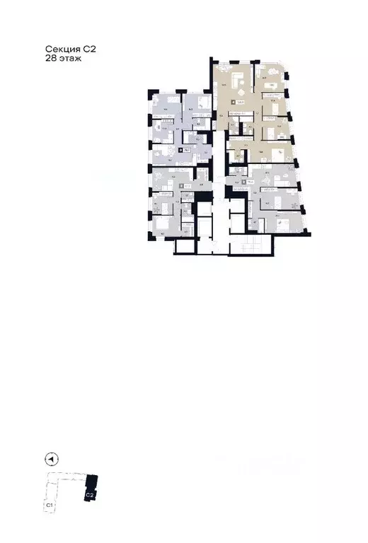 2-к кв. Москва Лодочная ул., 27К2 (61.2 м) - Фото 1
