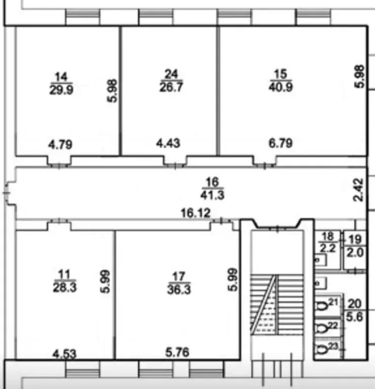 Офис в Томская область, Томск просп. Фрунзе, 11Б (27 м) - Фото 1