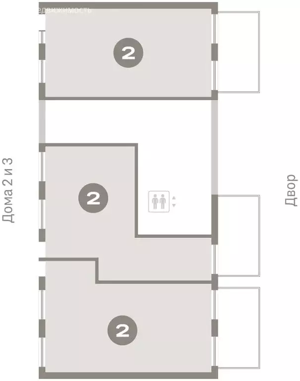 2-комнатная квартира: Омск, Кировский округ (95.03 м) - Фото 1