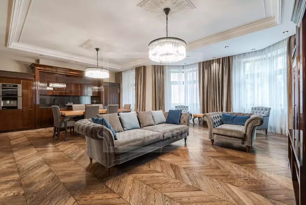 3-к кв. Москва Хлыновский туп., 4 (164.0 м) - Фото 1