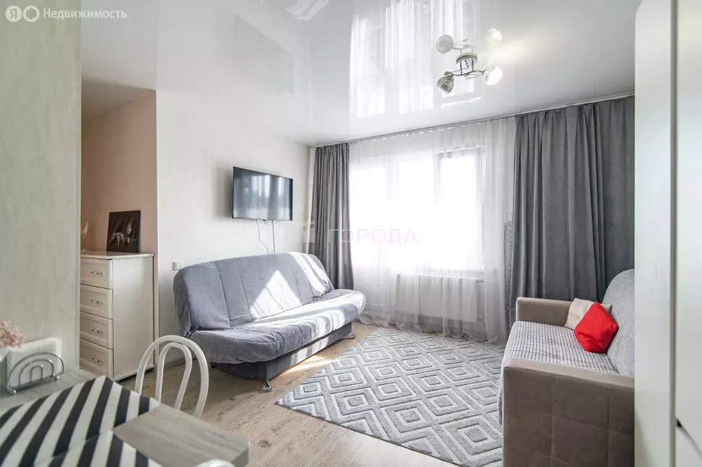 Квартира-студия: Барнаул, Взлётная улица, 46 (27 м) - Фото 1