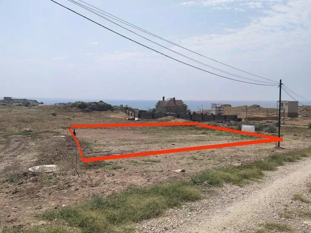 Участок в Крым, Ленинский район, Мысовское с/пос, с. Семеновка  (10.0 ... - Фото 1