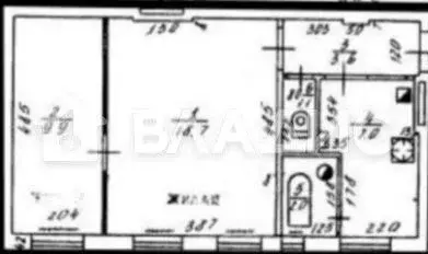2-к кв. Калининградская область, Калининград Восточная ул., 15 (42.3 ... - Фото 2
