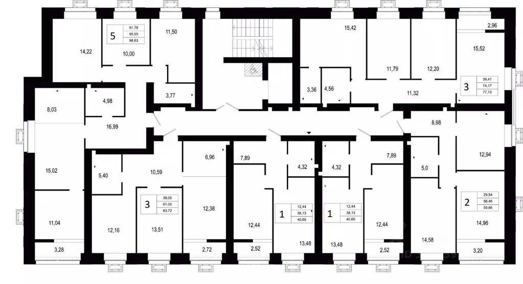 5-к кв. Волгоградская область, Волгоград ул. Землячки, 60 (98.83 м) - Фото 2
