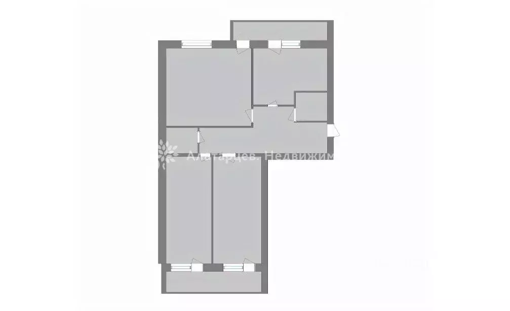 3-к кв. Томская область, Томск ул. Ивана Черных, 18А (110.0 м) - Фото 1