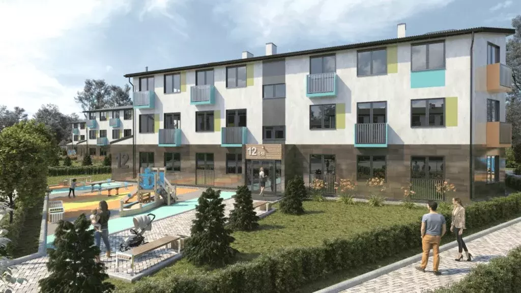 2-комнатная квартира: посёлок Октябрьский, улица Французский Квартал, ... - Фото 2