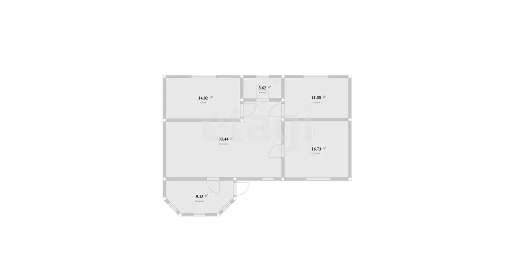 Дом в Республика Дагестан, городской округ Махачкала, посёлок ... - Фото 1