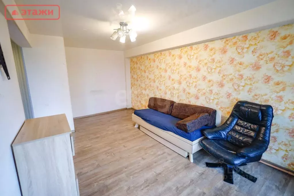 1-к кв. Карелия, Петрозаводск Октябрьский просп., 16Б (32.0 м) - Фото 1