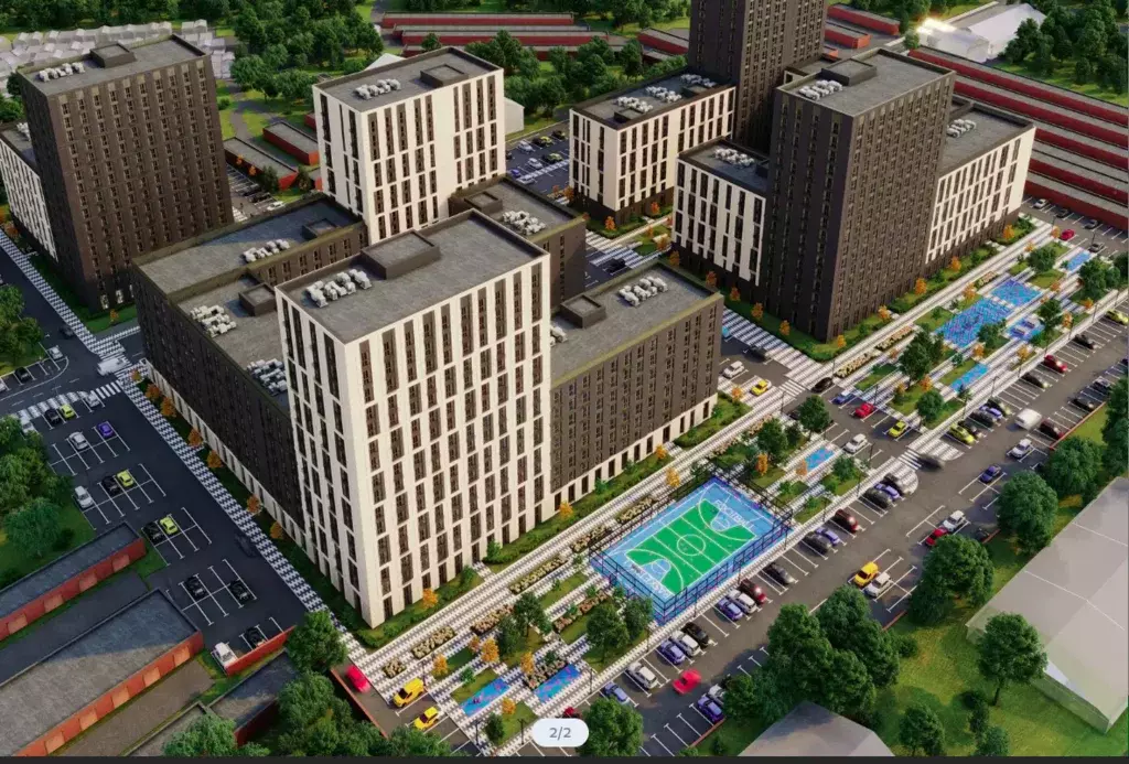 Продаётся 2-к квартира, 57.7 м - Фото 0
