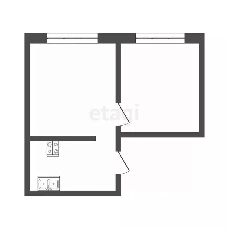 Комната Тюменская область, Тюмень ул. Шишкова, 17 (25.0 м) - Фото 2