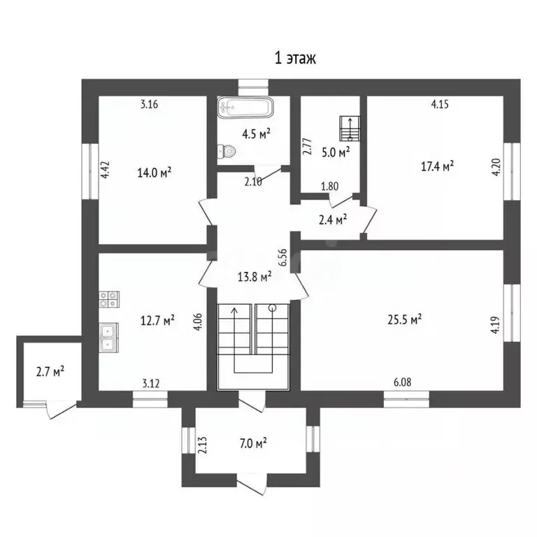 Дом в Ханты-Мансийский АО, Сургут Ягодное СОК, ул. Четвертая (225 м) - Фото 2