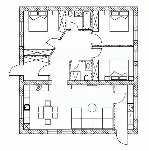 Дом в Башкортостан, Октябрьский 32-й мкр, ул. Молодежная, 11 (121 м) - Фото 2