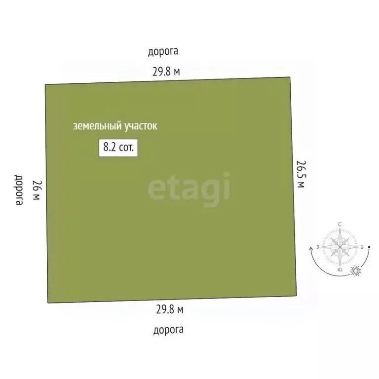 Участок в Забайкальский край, Читинский район, с. Смоленка  (8.2 сот.) - Фото 2