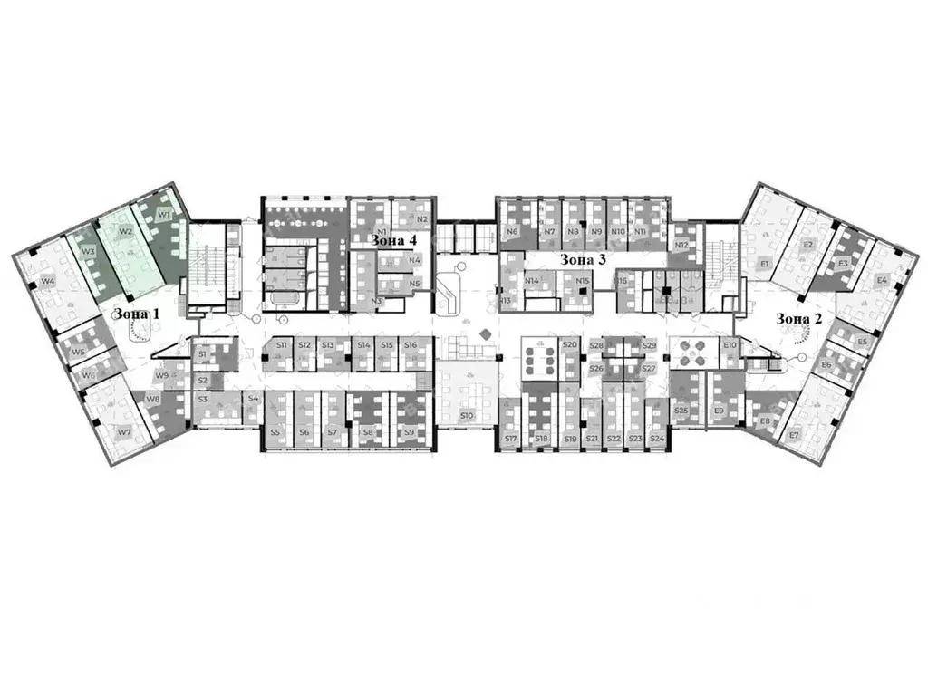 Офис в Санкт-Петербург ул. Профессора Качалова, 7 (115 м) - Фото 1