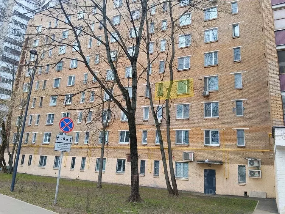 Свободной планировки кв. Москва Краснобогатырская ул., 77 (19.9 м) - Фото 2