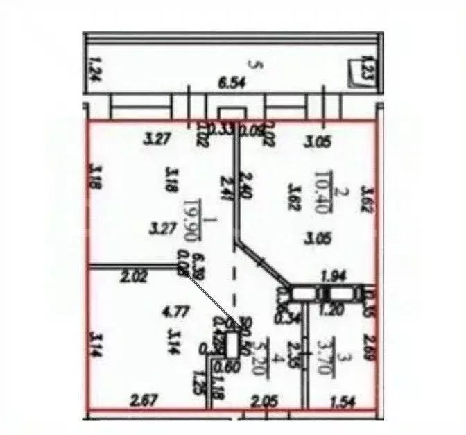 2-к кв. Чувашия, Чебоксары ул. Энергетиков, 6 (47.3 м) - Фото 2