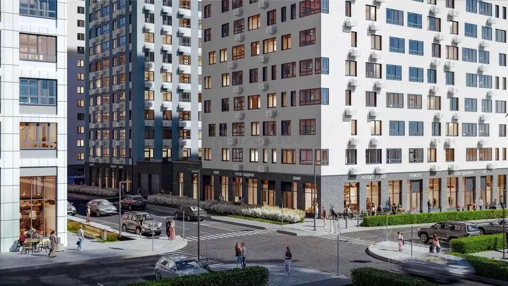 Помещение свободного назначения в Москва Дзен-кварталы жилой комплекс ... - Фото 1