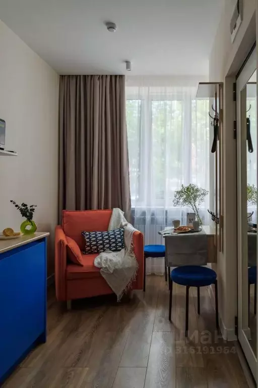 Комната Москва ул. Малая Грузинская, 3-9 (14.0 м) - Фото 2