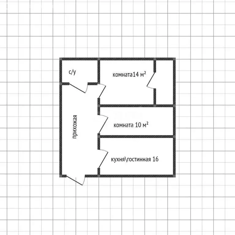 3-комнатная квартира: Майкоп, улица Димитрова, 11/2 (59 м) - Фото 0