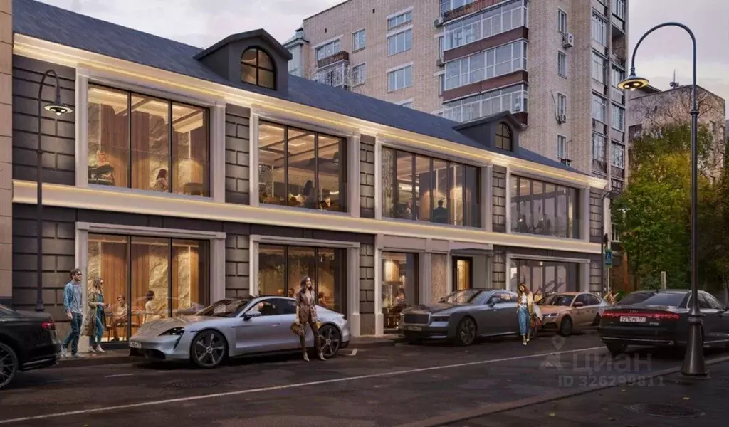 Помещение свободного назначения в Москва пер. Сивцев Вражек, 36/18 ... - Фото 1