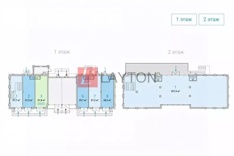 Торговая площадь в Москва Большая Садовая ул., 6С2 (243 м) - Фото 1