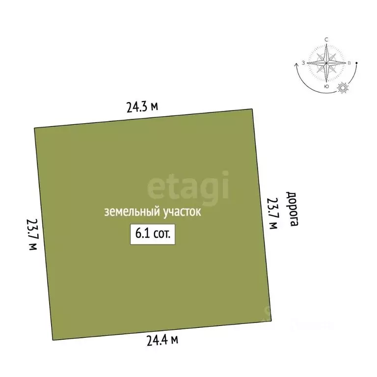 Участок в Марий Эл, Йошкар-Ола городской округ, пос. Нолька ул. ... - Фото 1